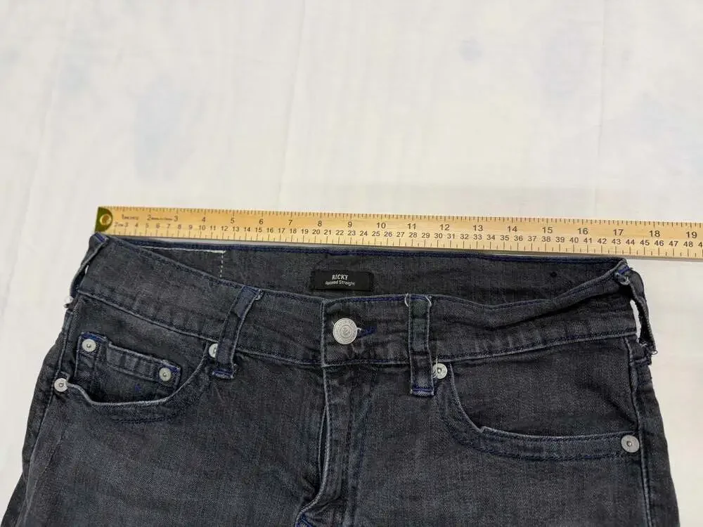 True Religion Ricky Relaxed Straight Jeans Size 34
